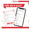 Kiếng hậu xe số SYM Galaxy chân kiếng 10ly [Chính hãng SYM]