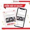 Kiếng hậu xe số SYM Galaxy chân kiếng 10ly [Chính hãng SYM]
