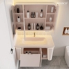 Tủ lavabo chậu đá đúc liền khối BOSSCO BC-E01K