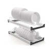 Rổ bát đĩa Hafele PRESTO 544.40.011 có khung - Inox 304 - 700mm