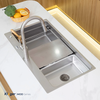 Chậu rửa bát Kluger KF8850FS Plus – POSCO 304 Linen chống xước