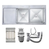 Chậu rửa bát Inox 304 FS 11046HLS