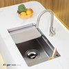 Chậu rửa bát Kluger KU7844FS Plus – Inox 304, Nano Ceramic cao cấp