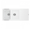 Chậu rửa bát đá Konox Phoenix 1160 White Silver