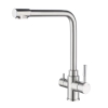 Vòi rửa bát 3 đường nước Inox 304 FS – 04SS