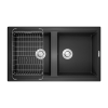 Chậu rửa bát đá Granite Konox Phoenix Smart 860 Black