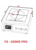 Bếp Từ Công Nghiệp Fuger FG X50B PRO