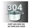 Chảo rán 26cm nguyên khối cao cấp OGIER GPR26
