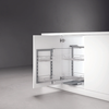 Rổ tủ đồ khô Hafele DOLCE 548.65.006 | 2 Tầng Inox 304 Cánh Mở Xoay