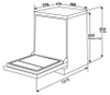 Máy Rửa Chén KAFF KF-A45UVTFT