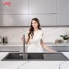 Chậu rửa bát đá Konox Livello Smart 1160 Black