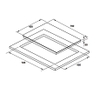 Bếp từ Hafele HC-I752B nhập Spain 536.61.787