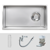 Chậu rửa bát Kluger KY8045SL Basic – Super Linen Inox Posco 304