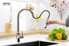 Vòi rửa bát dây rút Nobinox Ivy NX202