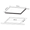 Bếp từ đôi Hafele HC-I73245B 536.61.727 – Serie 7