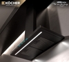 Máy hút mùi Kocher LUVIA BLACK 70cm – Kính Nano Matte