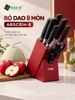 Bộ dao Arber ABSCR14-8 8 món, hộp đựng gỗ