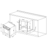 Lò nướng Hafele HC-O811B 495.10.035 – Dung tích 81L