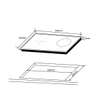 Bếp từ hồng ngoại Hafele HC-H7321B Malaysia - Schott Ceran - 536.61.856