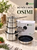 Bộ Nồi Inox 3 Đáy 5 Món Arber OSIMI Chính Hãng