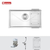Chậu Rửa Bát Tari 800SM Phong Cách Nhật – Inox SUS304 Bề Mặt Mịn, Phủ Crom chống trầy