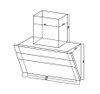 Máy hút mùi gắn tường Hafele HC-H901WB - 533.83.655