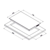 Bếp từ Hafele HC-I7326B nhập Đức - Schott Ceran 533.09.989