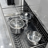 Giá xoong nồi nan Oval SUS304 GrandX XP.70M cho tủ bếp dưới