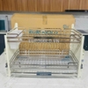 Giá bát nâng hạ Eurogold EVI160W (EVI960LW) - Inox 304 Nan dẹt - Trắng