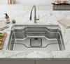 Chậu rửa bát 7848 1 hố Inox 304 - BH 10 năm