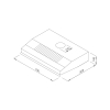 Máy hút mùi Classic Malloca H322.7 NEW