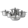 Bộ Nồi Inox KAFF KF-ST005FR 5 Món 9 Chi Tiết