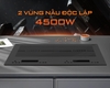 Bếp Từ Đôi Junger CEJ-222-INVERTER - Mặt Kính Smoky Quartz