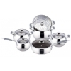 Bộ nồi inox AN06V Arber 6 món inox 304 kèm xửng hấp
