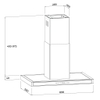Máy hút mùi đảo ISLA MH9058 Malloca 90cm