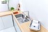 Chậu rửa bát 1 hố Nobinox Liken NL724D Vân Linen