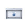 Chậu rửa bát 1 hố Nobinox LIRA NJ560D - Bề mặt Linen chống xước