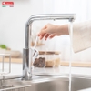 Vòi rửa bát Konox Artan Chrome - Dây rút thông minh