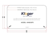 Chậu rửa bát 1 hố Kluger KH8050FS Ulti