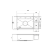 Chậu rửa bát Nobinox LUMIA NJ510B - Inox 304 POSCO PVD Đen