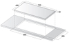 Bếp từ đôi Kocher DI-222