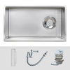 Chậu rửa bát Kluger KY7545SL Basic – Inox 304 POSCO, Super Linen