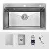 Chậu rửa bát Kluger KW8181FS S81 Plus – POSCO 304 Linen 1.2mm