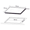 Bếp từ Hafele HC-I73242B - Schott Ceran, SKU 536.61.857