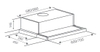 Máy hút mùi Canzy CZ H1570AT - Inox 304