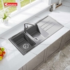 Chậu rửa bát đá Konox Phoenix 1160 Grey