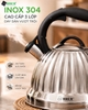 Ấm Đun Nước Arber AB2.7QT 2.7 Lít Inox 304