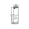 Máy hút mùi Canzy CZ 7038GBB treo độc lập - Malaysia (CZ H600DI)