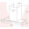Máy hút mùi chữ T Canzy CZ-H270CT