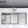 Chậu rửa bát Kluger KU8844FS Plus – Inox 304 chống xước, chống ồn
